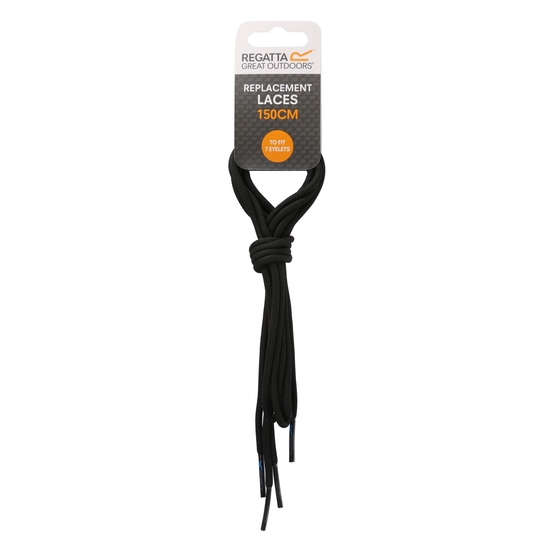 Replacement Laces 150cm | Black Gray Pluto