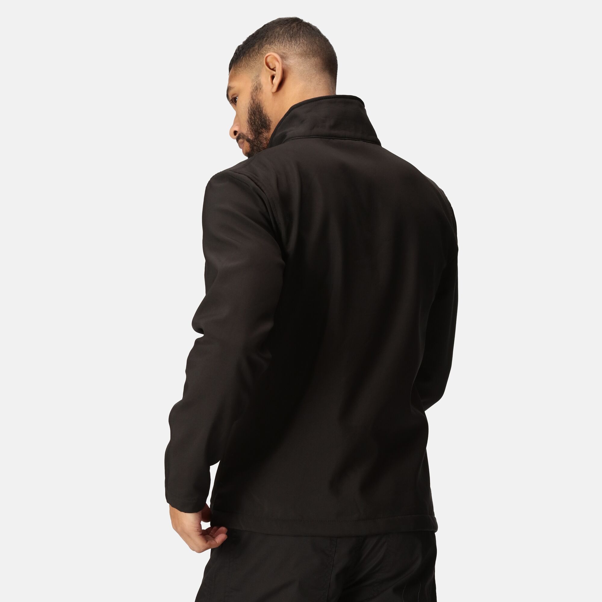 Men's Ablaze Printable Softshell Jacket | Black