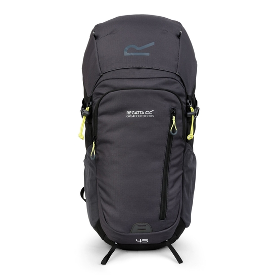 Highton V2 45L Backpack | Black Seal Grey
