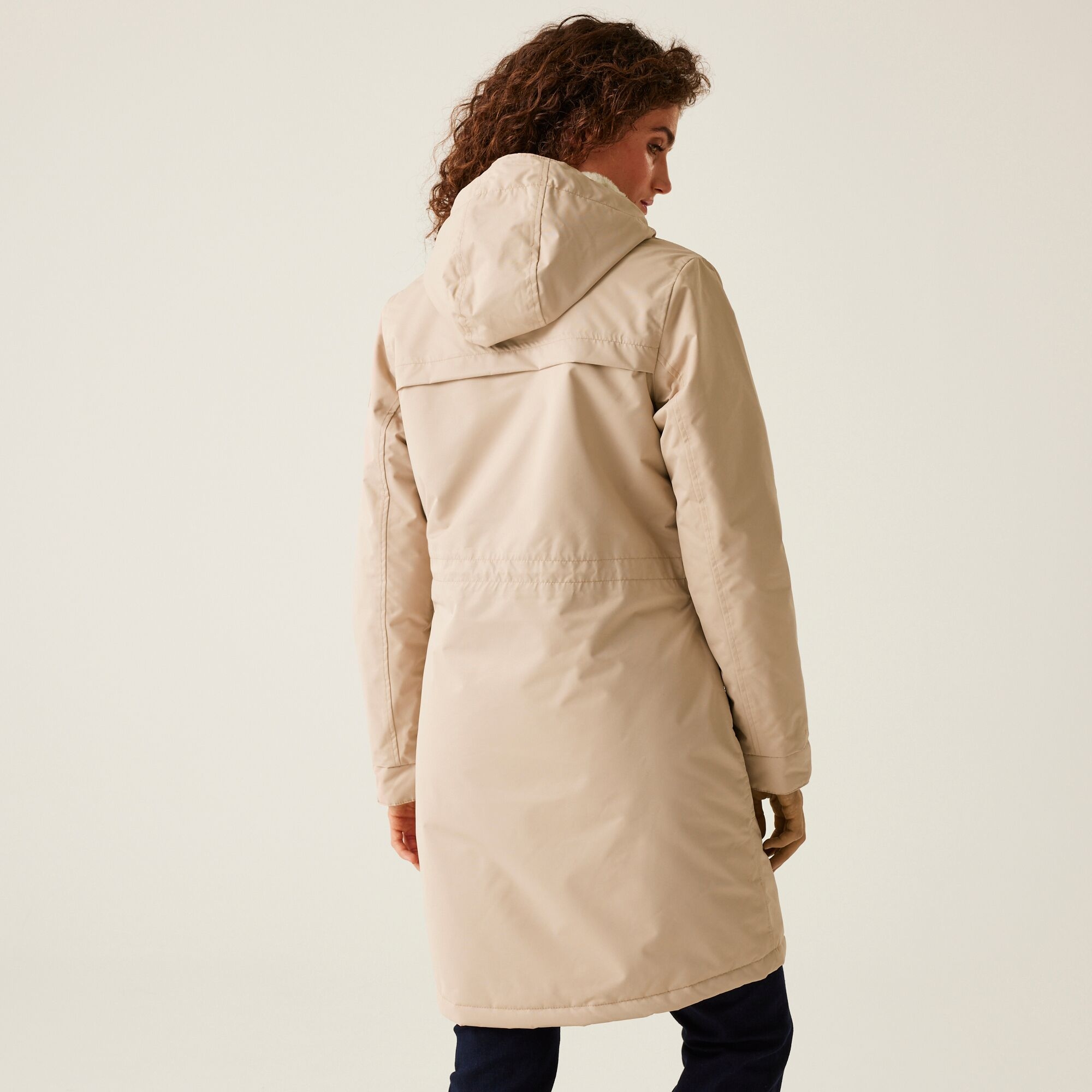 Women's Romine II Waterproof Parka Jacket | Warm Taupe Light Vanilla