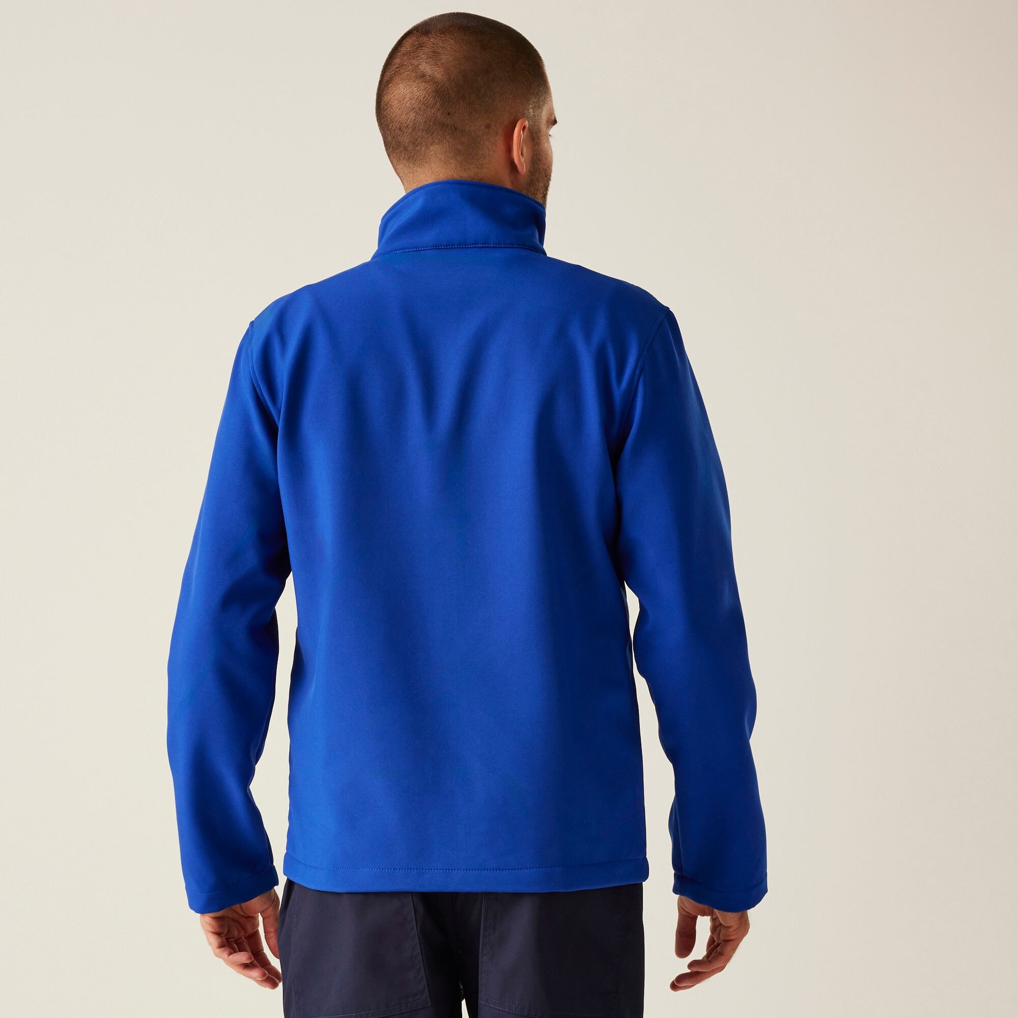 Men's Ablaze Printable Softshell Jacket | New Royal Black