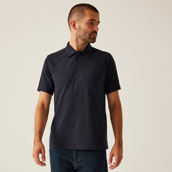 Men's 65/35 SS Polo Top | Navy
