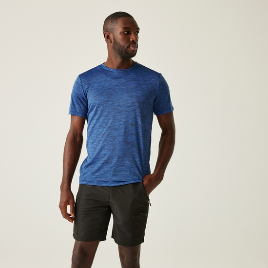 Men's Fingal Edition Marl T-Shirt | Olympian Blue