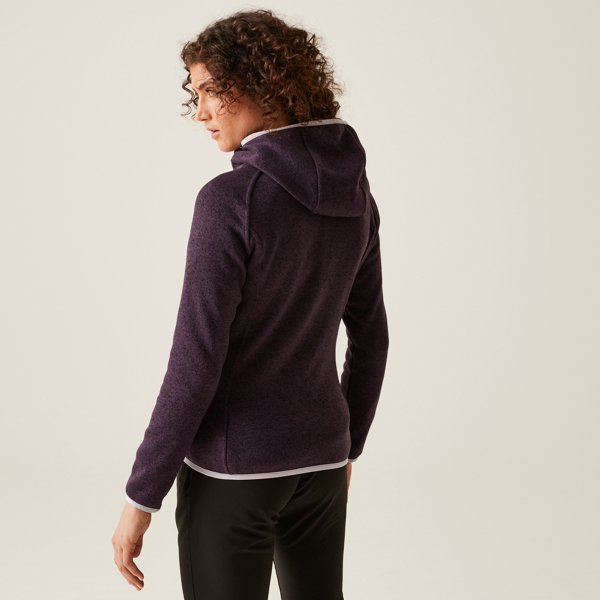 Women's Newhill Hooded Fleece | Deep Plum