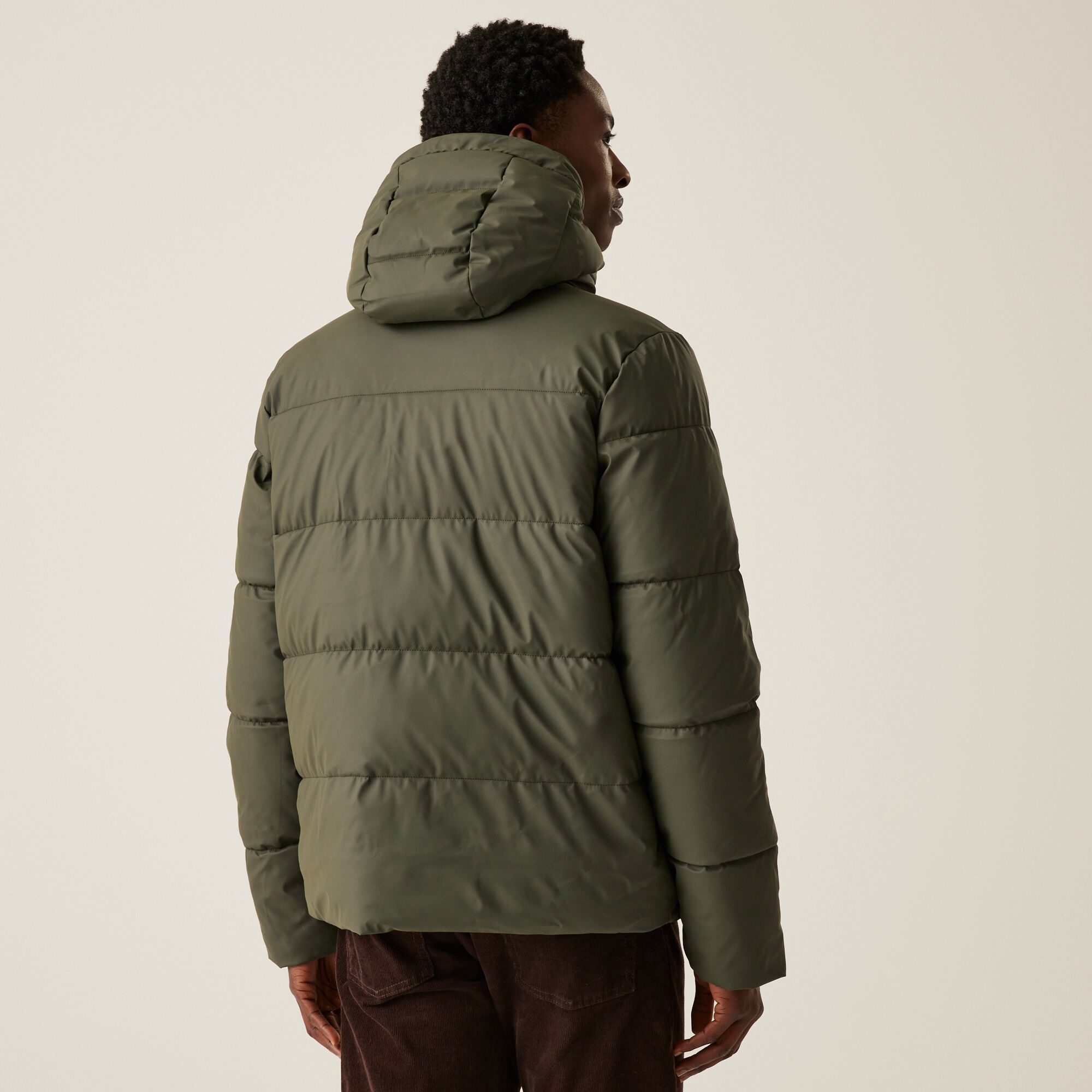 Men's Saltern Padded Jacket | Dark Khaki