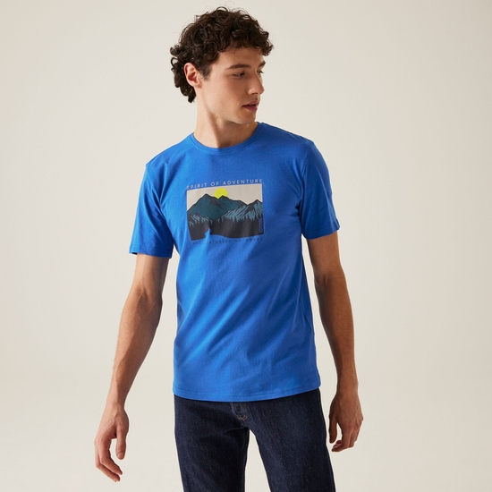 Men's Cline IX T-Shirt | Olympian Blue