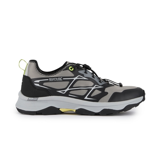 Men's Blaze Trainers | Grey Black Lime?