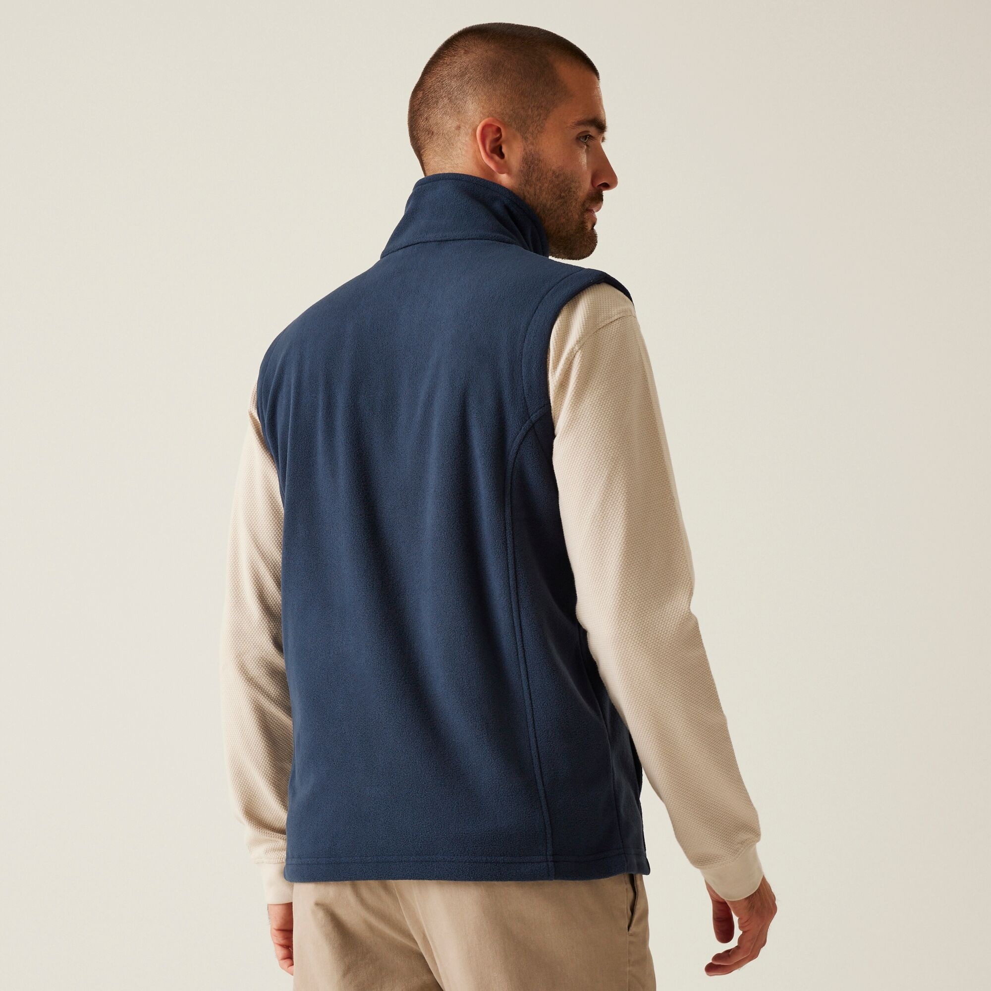 Men's Micro Fleece Bodywarmer | Dark Navy