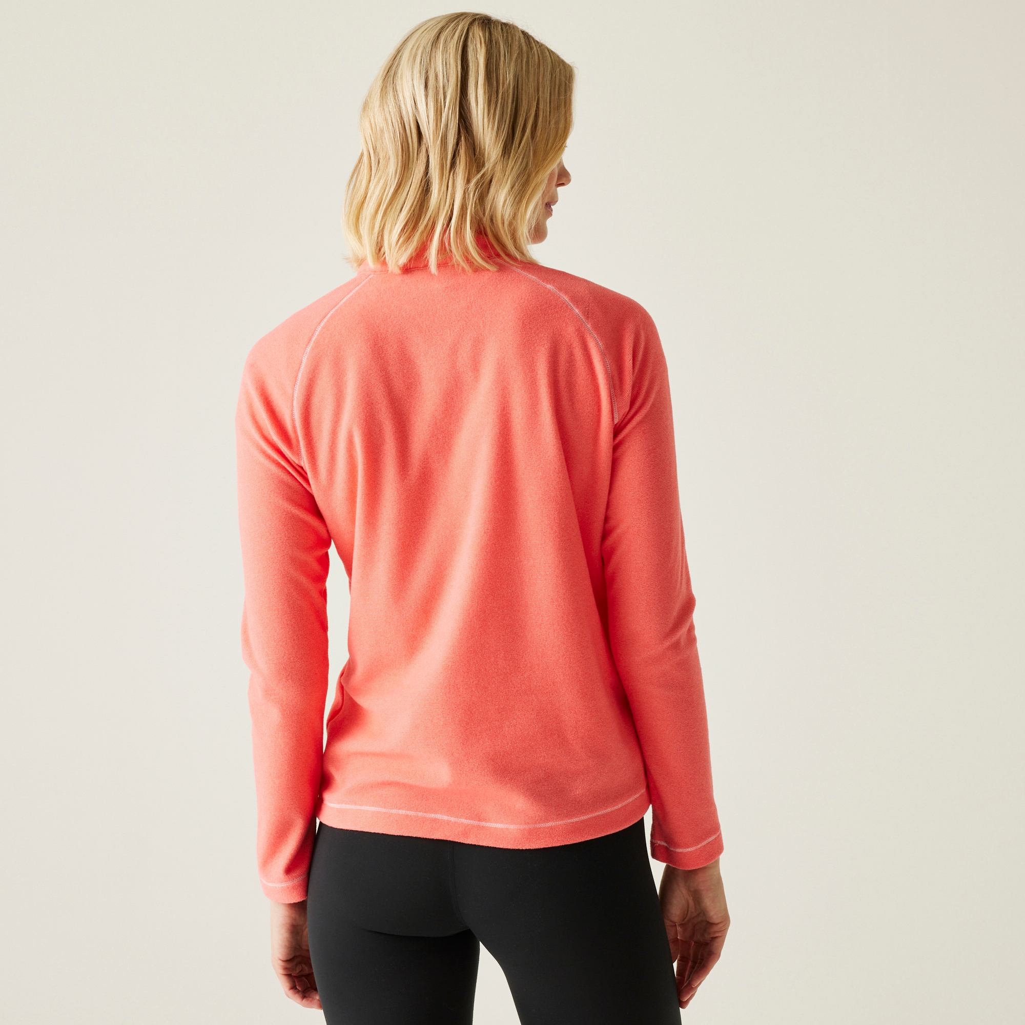 Women's Montes Lightweight Half-Zip Fleece | Peach Bloom Shell Pink