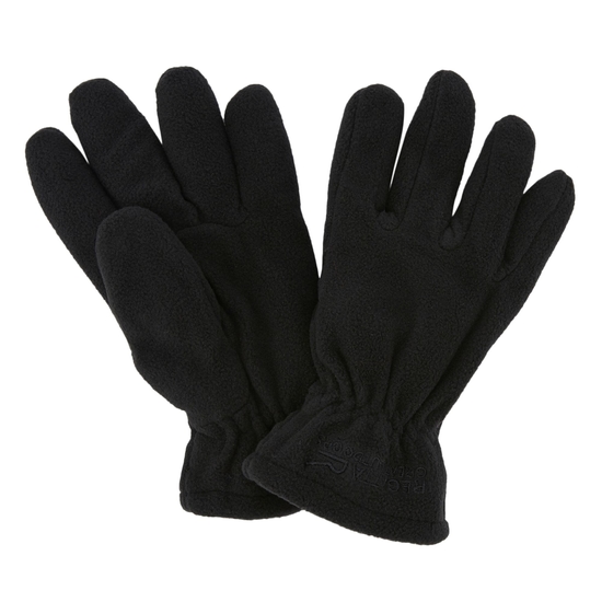 Kids Taz II Fleece Gloves | Black