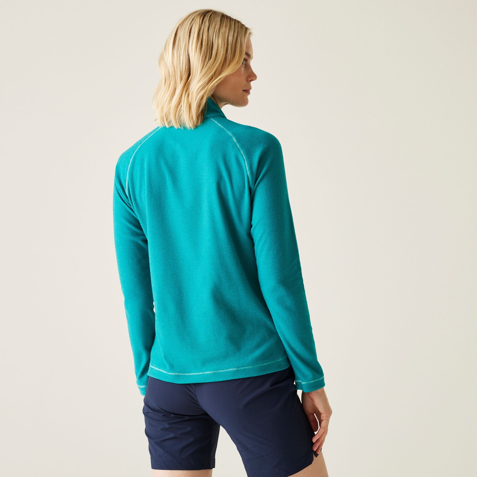 Women's Montes Lightweight Half-Zip Fleece | Exotic Plume Gulfstream