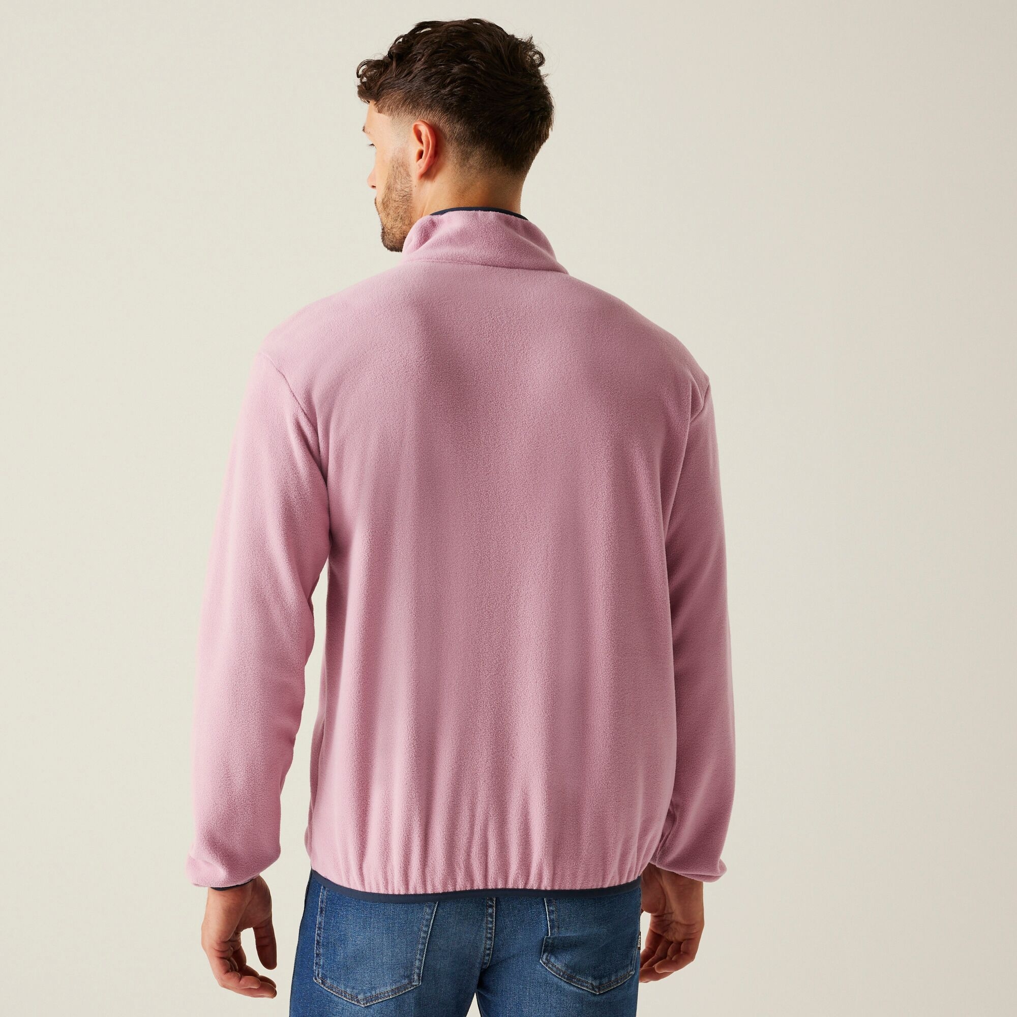Men's Frankie Half Zip Fleece | Lilas Navy