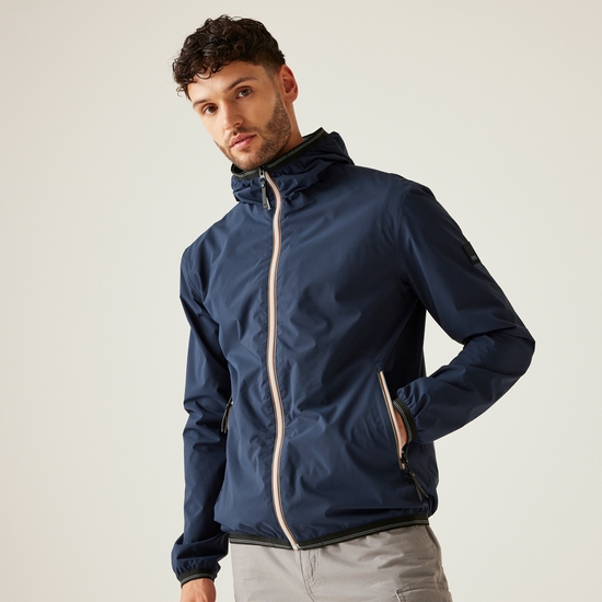 Men's Rehan Waterproof Jacket | Navy