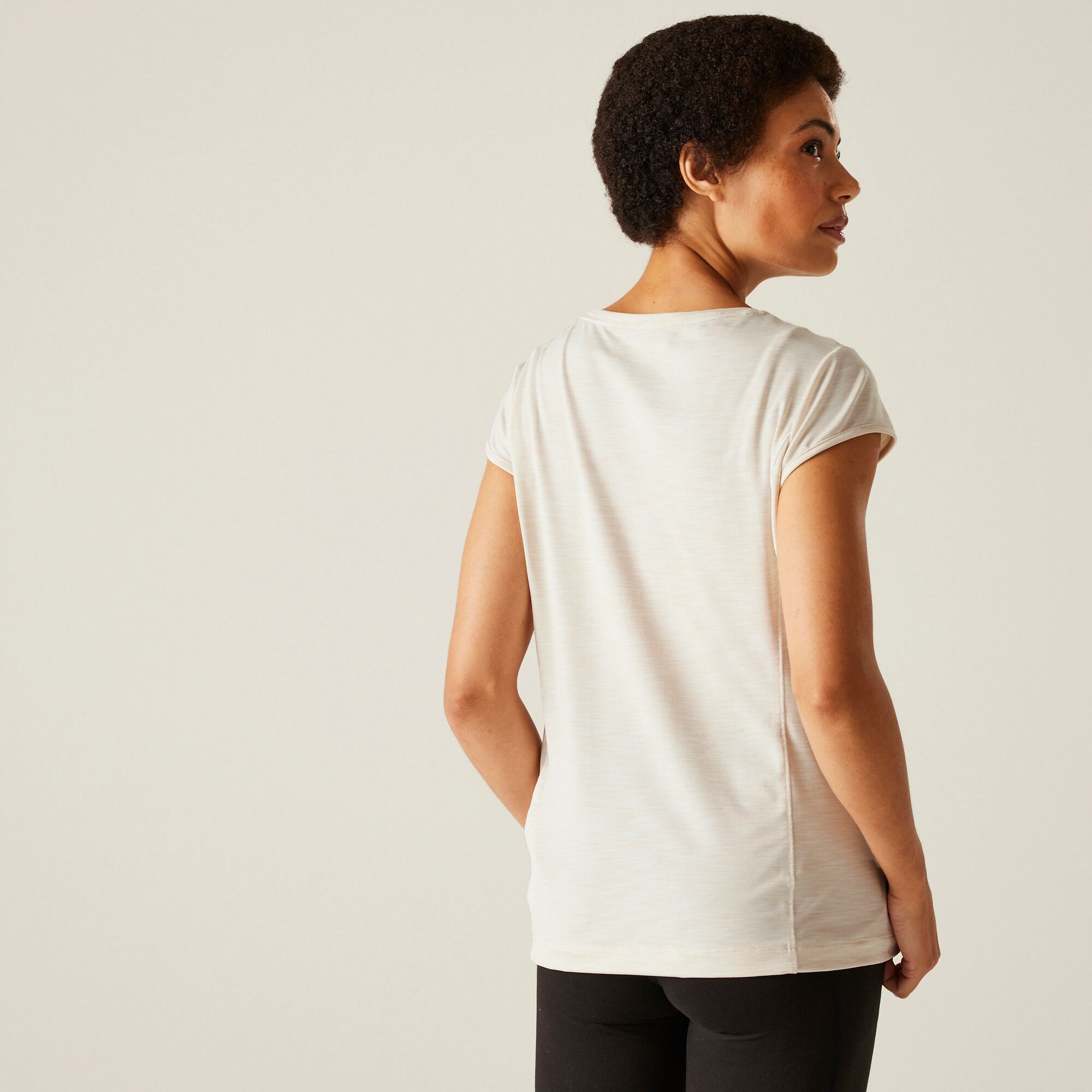 Women's Hyperdimension II T-Shirt | Light Vanilla