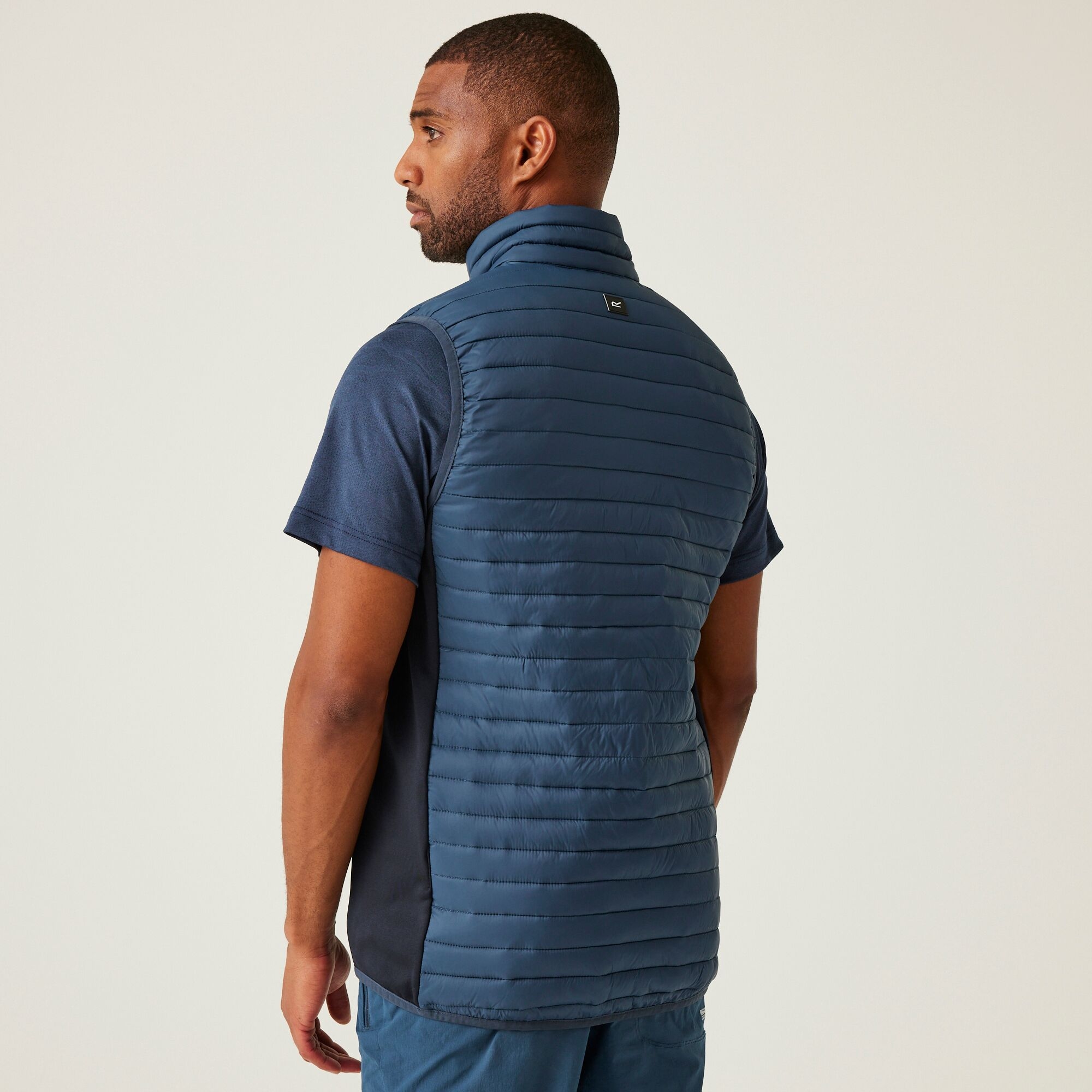 Men's Andreson Hybrid Gilet | Moonlight Denim Navy