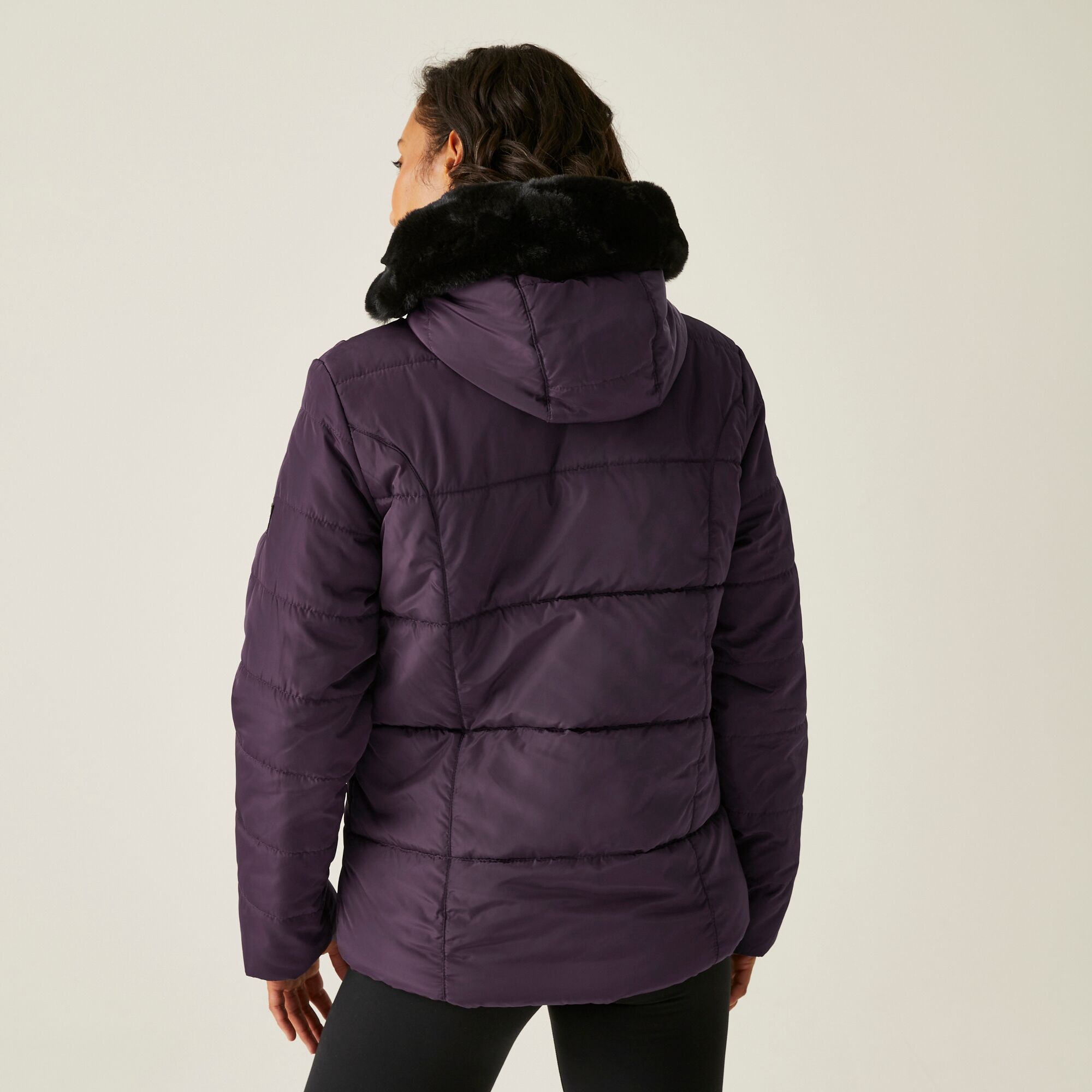 Women's Winnie Quilted Jacket | Deep Plum