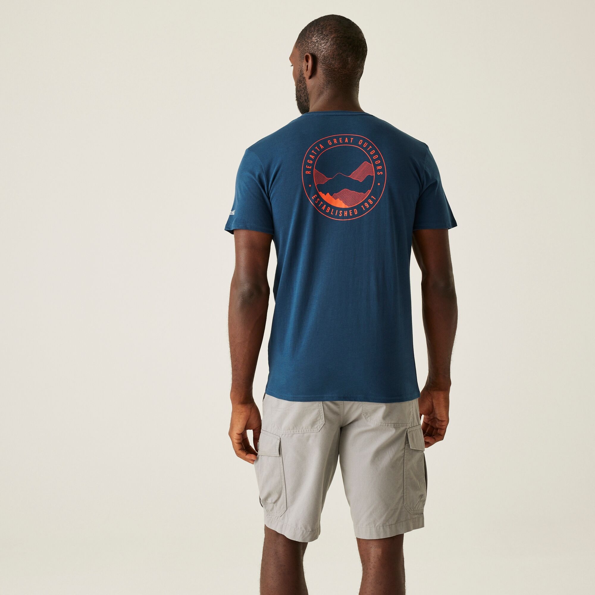 Men's Breezed V T-Shirt | Moonlight Denim