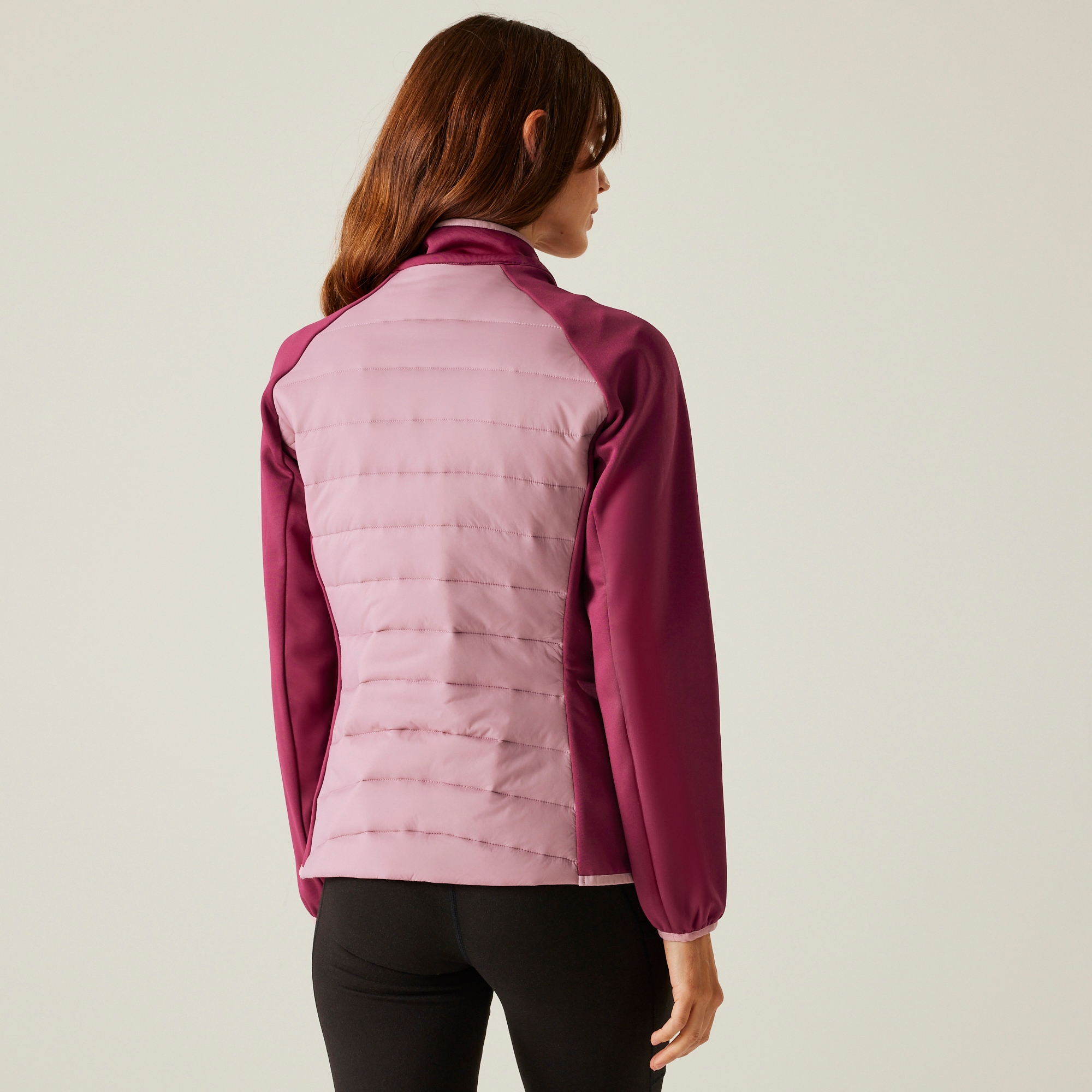 Women's Clumber V Hybrid Jacket | Lilas Beaujolais Pop