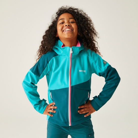 Kids' Acidity VII Softshell Jacket | Tahoe Blue Moroccan Blue