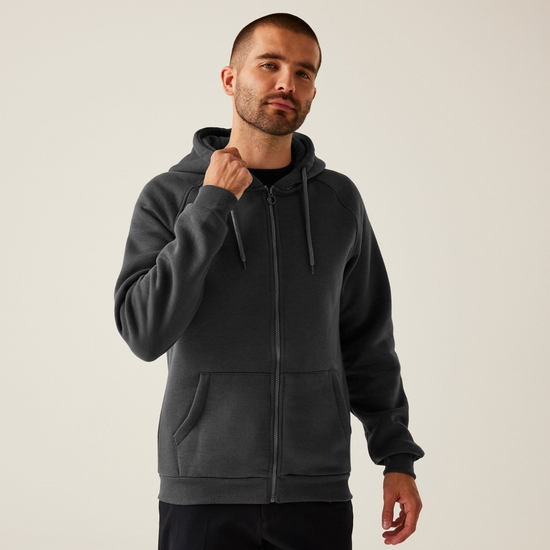 Men's Pro FZ Hoodie | Seal Grey