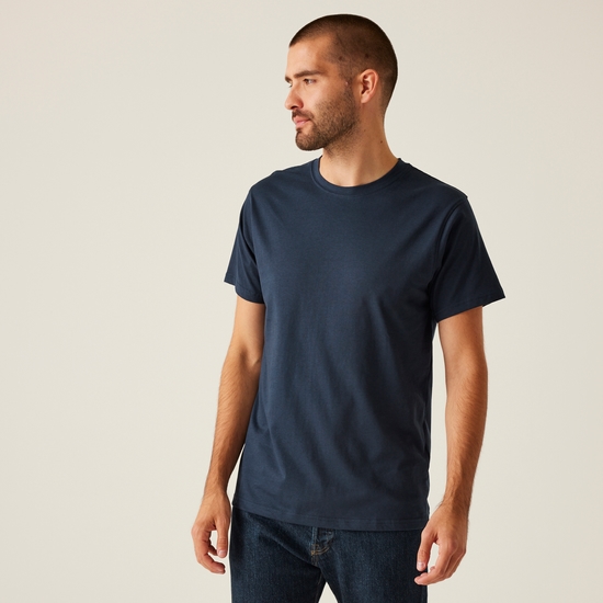 Men's Soft Touch Cotton T-Shirt | Navy