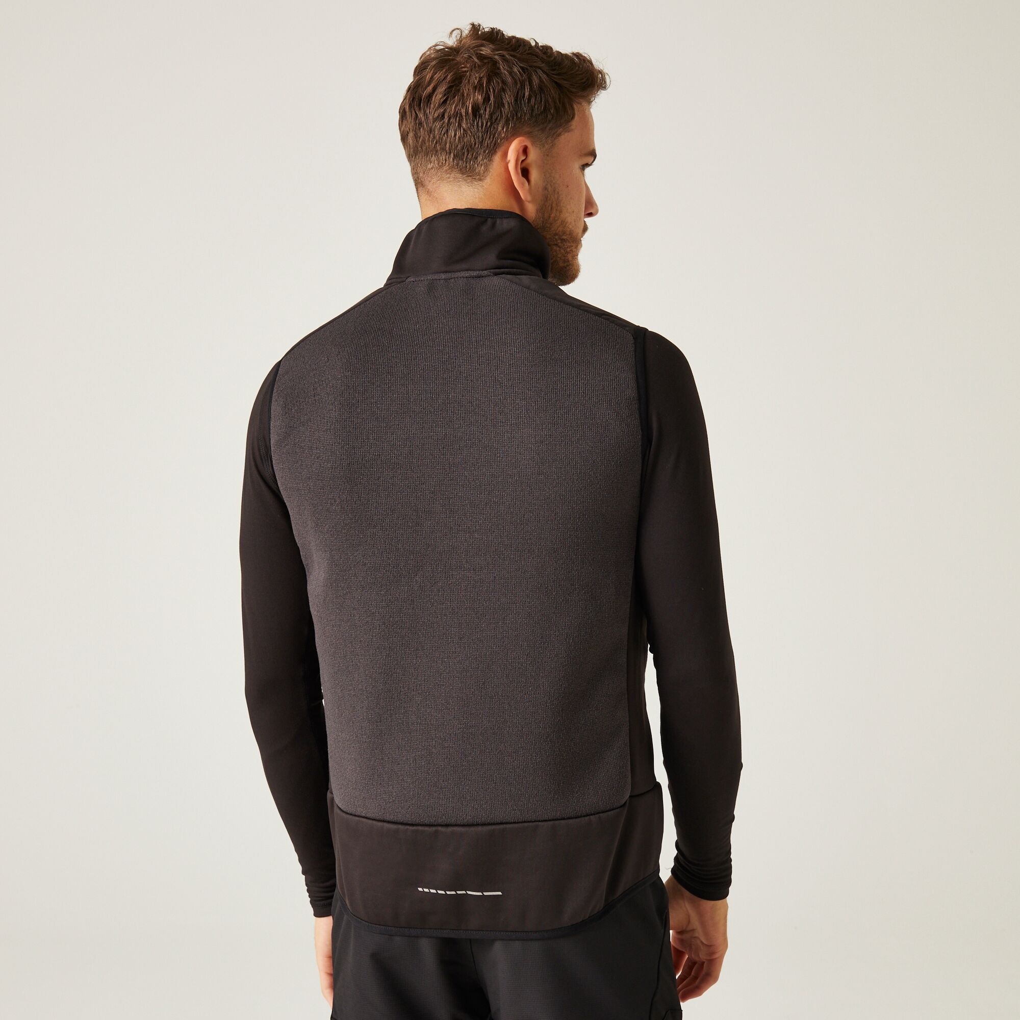 Men's E-Volve Stretch Bodywarmer | Ash Black