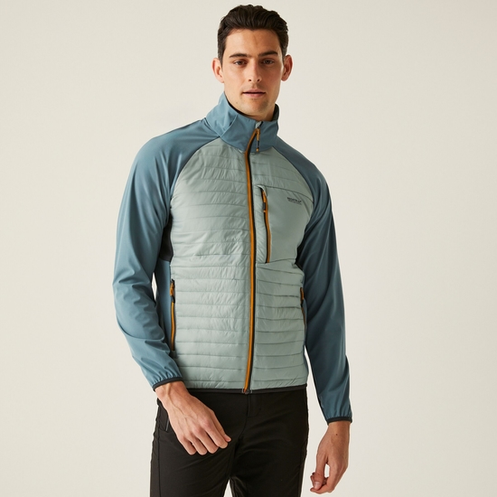 Men's Pro Hybrid II Jacket | Glacier Stormy Weather Ash Fox