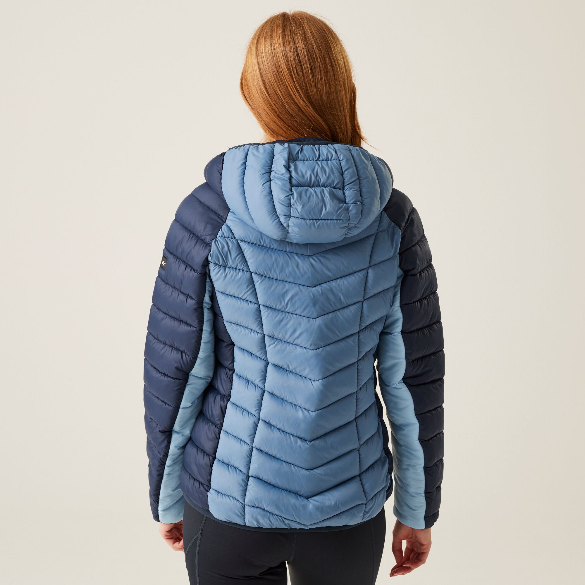 Women's Dalent Quilted Hooded Jacket | Navy Coronet Blue