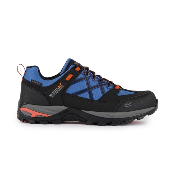Men's Samaris III Low Walking Shoes | Olympian Blue Black Tango