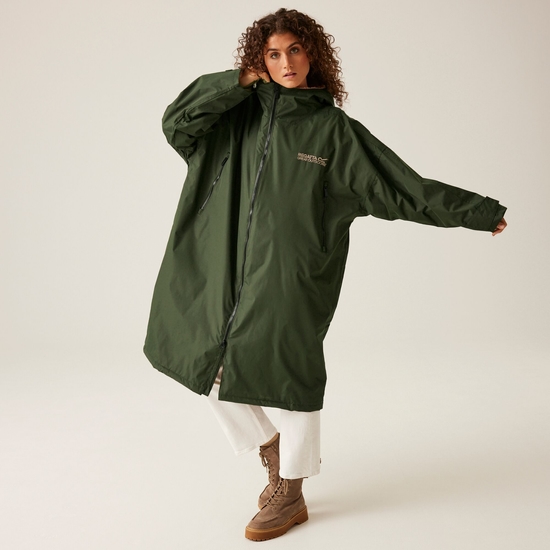 Adult's Waterproof Changing Robe | Dark Khaki
