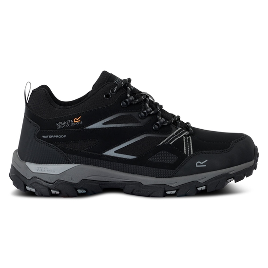 Men's Holcombe Low III Walking Shoes | Black Granite