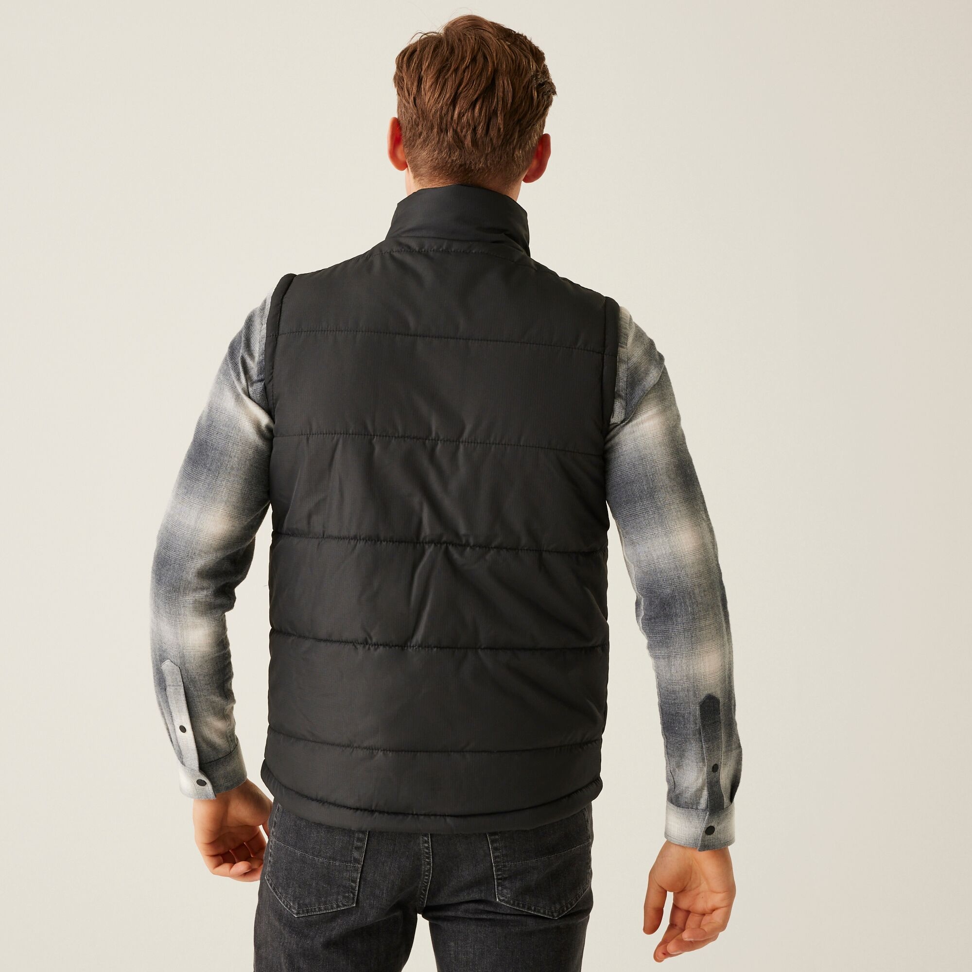 Men's Steller Multi Zip Insulated Bodywarmer | Black