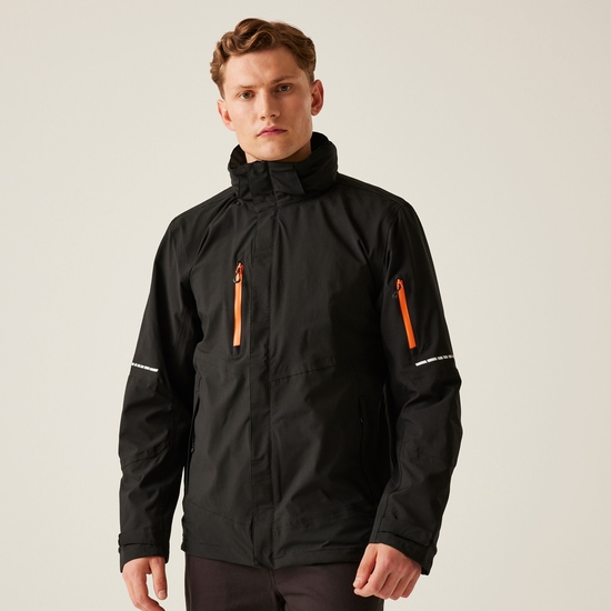 Men's X-Pro Exosphere II Shell Jacket | Black Magma