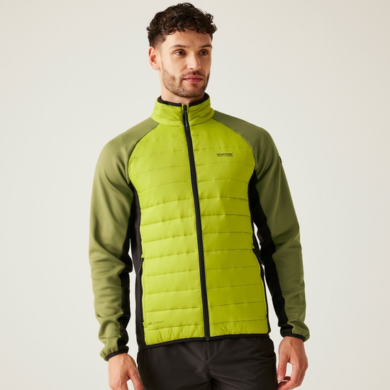 Men's Clumber IV Hybrid Jacket | Grenoble Green Nephrite Green Black