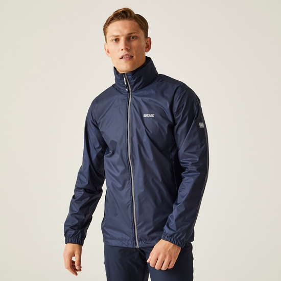 Men's Lyle IV Waterproof Packaway Jacket | Navy