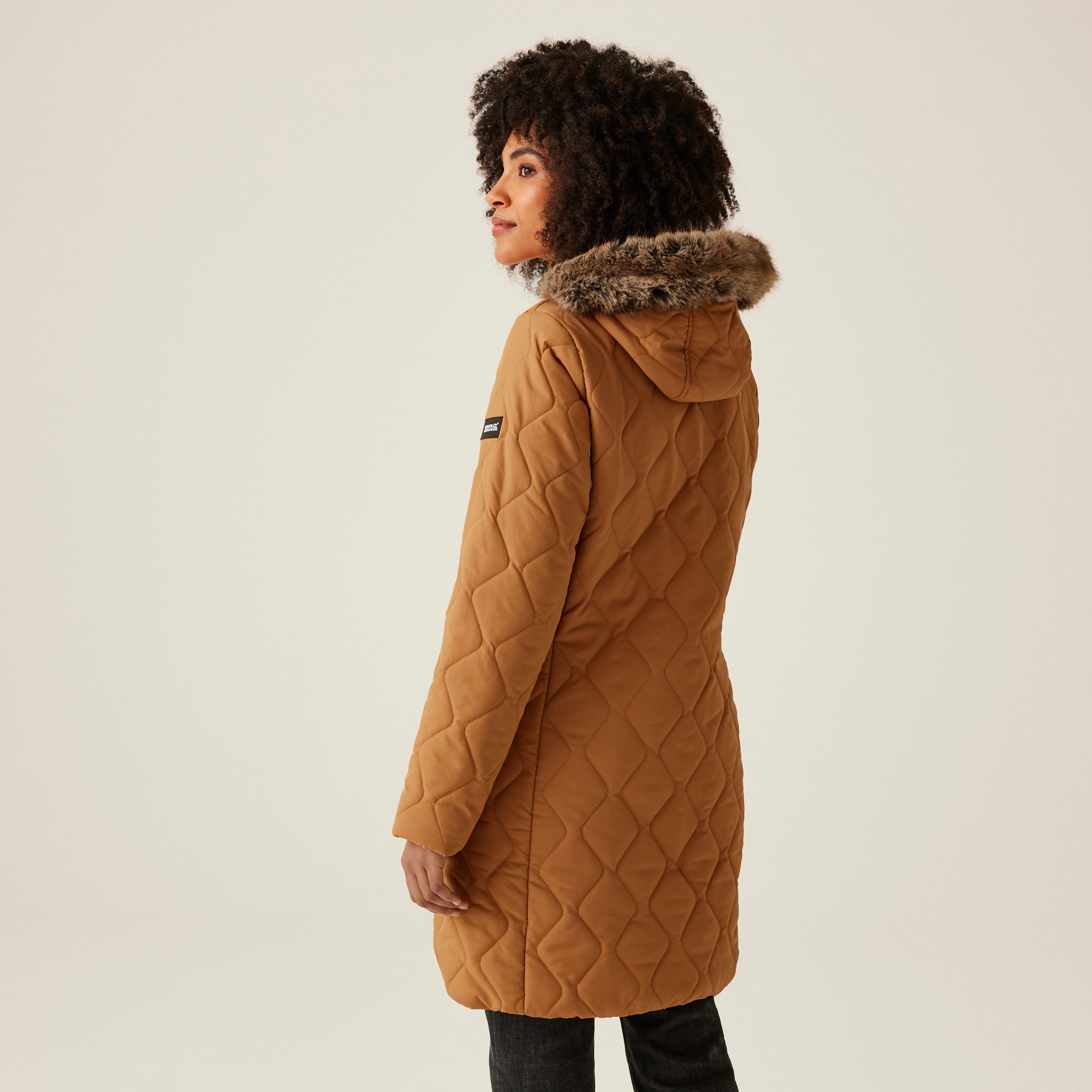 Women's Fritha III Insulated Parka Jacket | Bran Brown