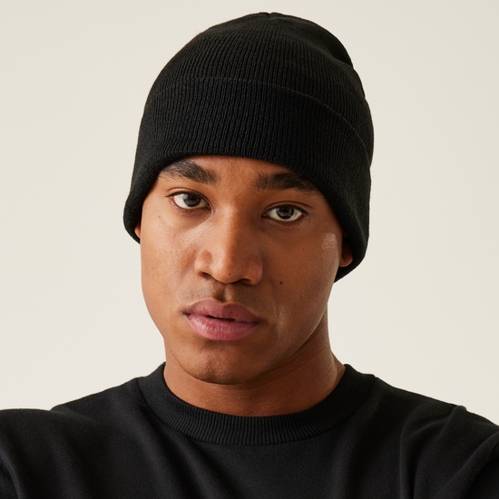 Men's Axton Cuffed Beanie | Black