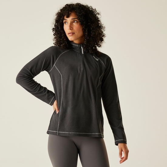 Women's Montes Lightweight Half-Zip Fleece | Seal Grey Ash