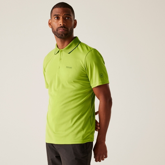 Men's Maverick V Active Polo Shirt | Grenoble Green