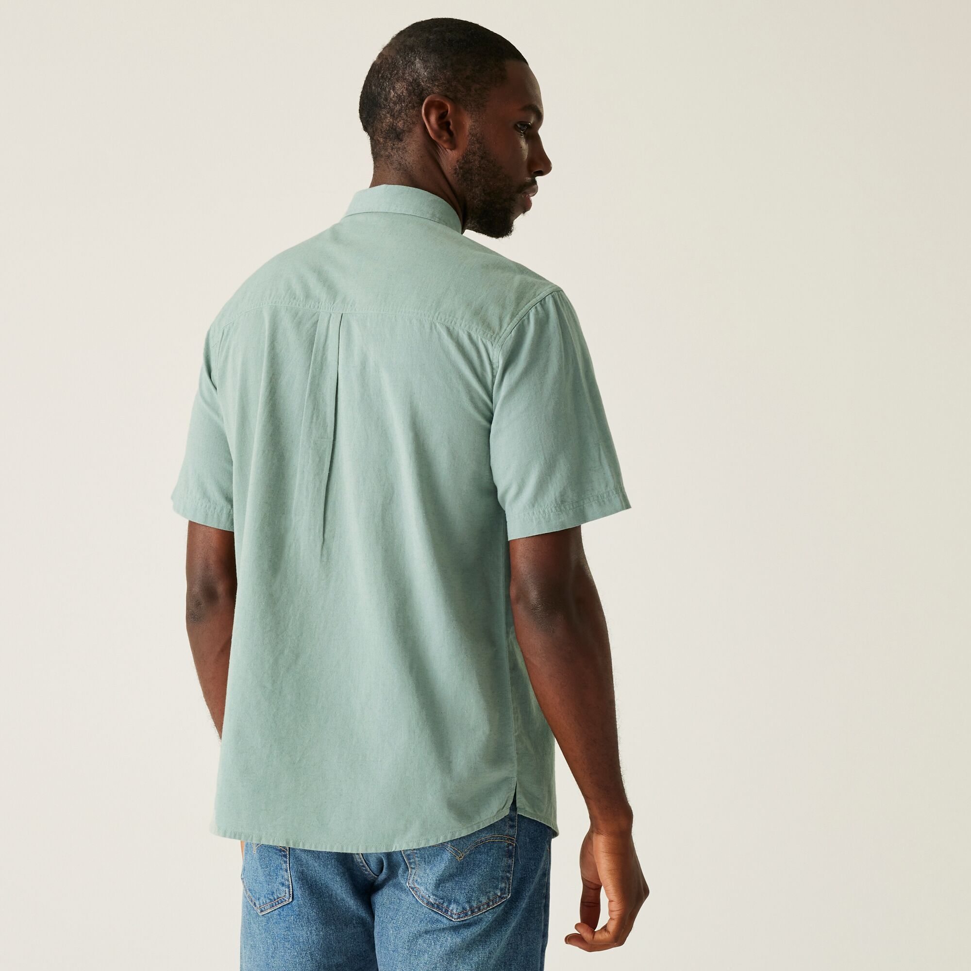 Men's Loran Short Sleeve Shirt | Glacier