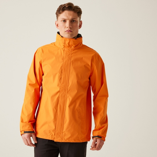 Men's Ardmore Shell Jacket | Sun Orange Seal Grey