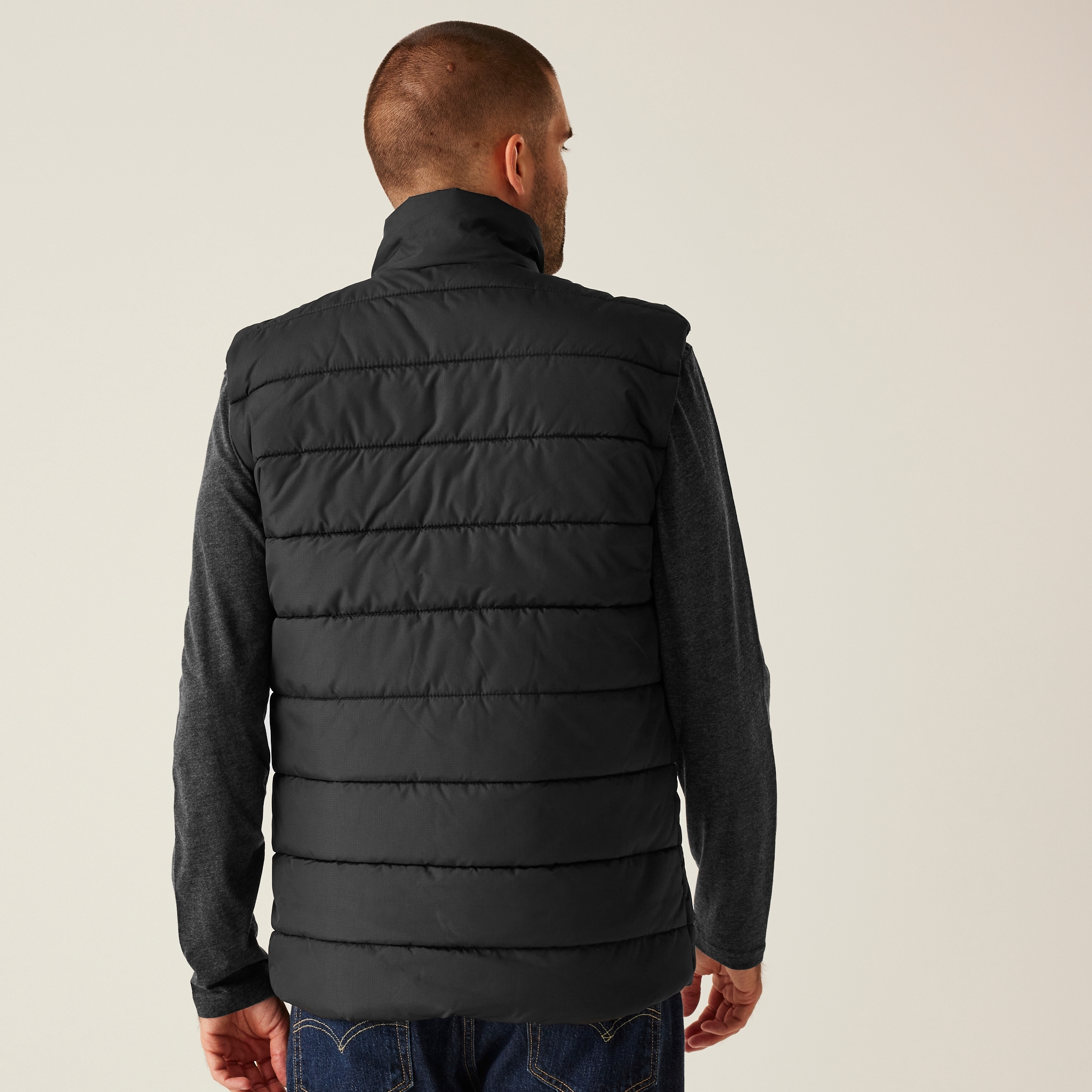Men's Navigate Thermal Bodywarmer | Black Seal Grey