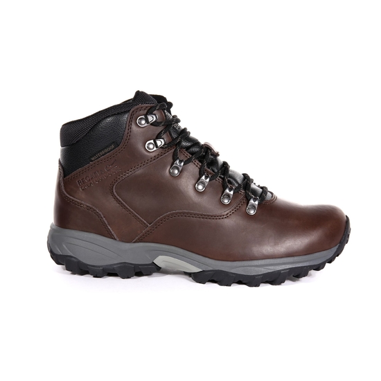 Men's Bainsford Waterproof Walking Boots | Peat