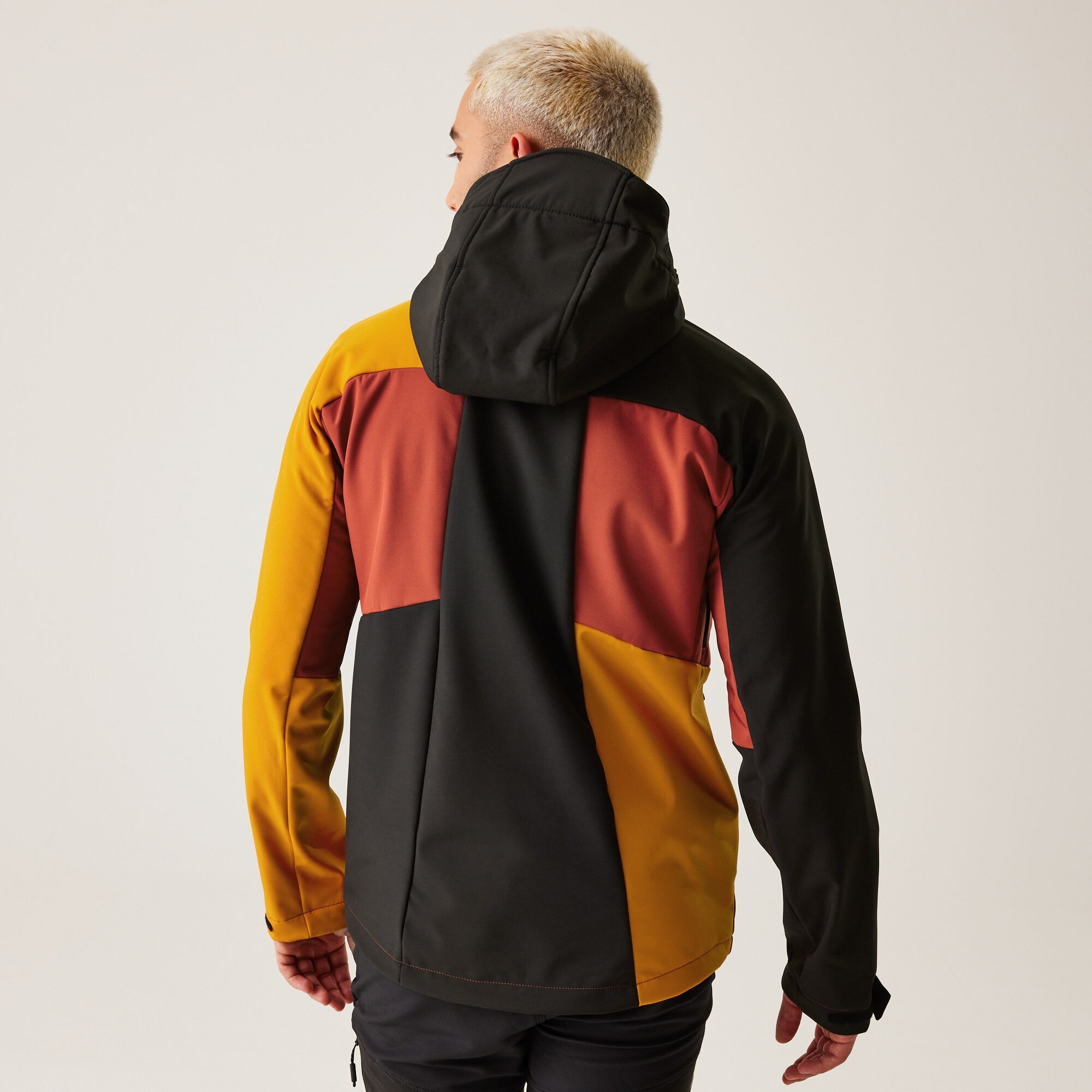 Men's Hewitts X Softshell Jacket | Red Ochre Black