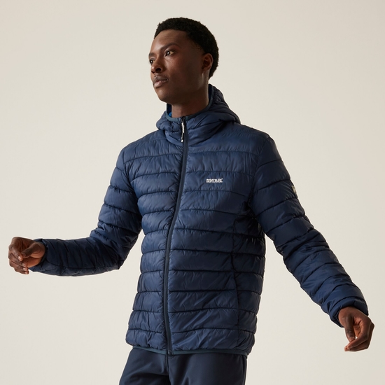 Men's Hooded Marizion Padded Jacket | Navy Olympian Blue