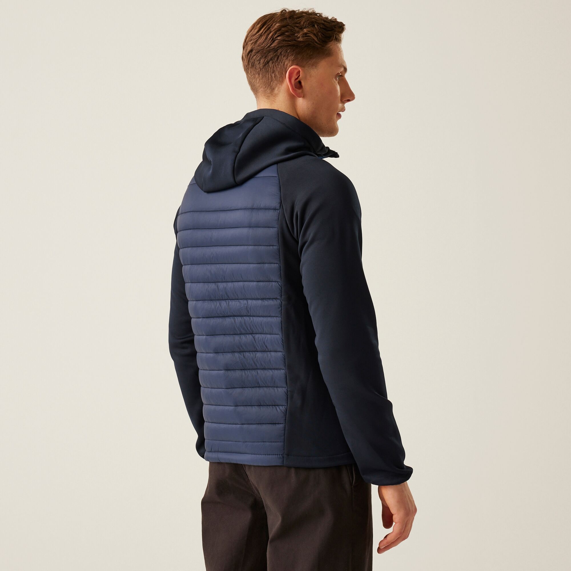 Men's Navigate Hybrid Jacket | Navy French Blue