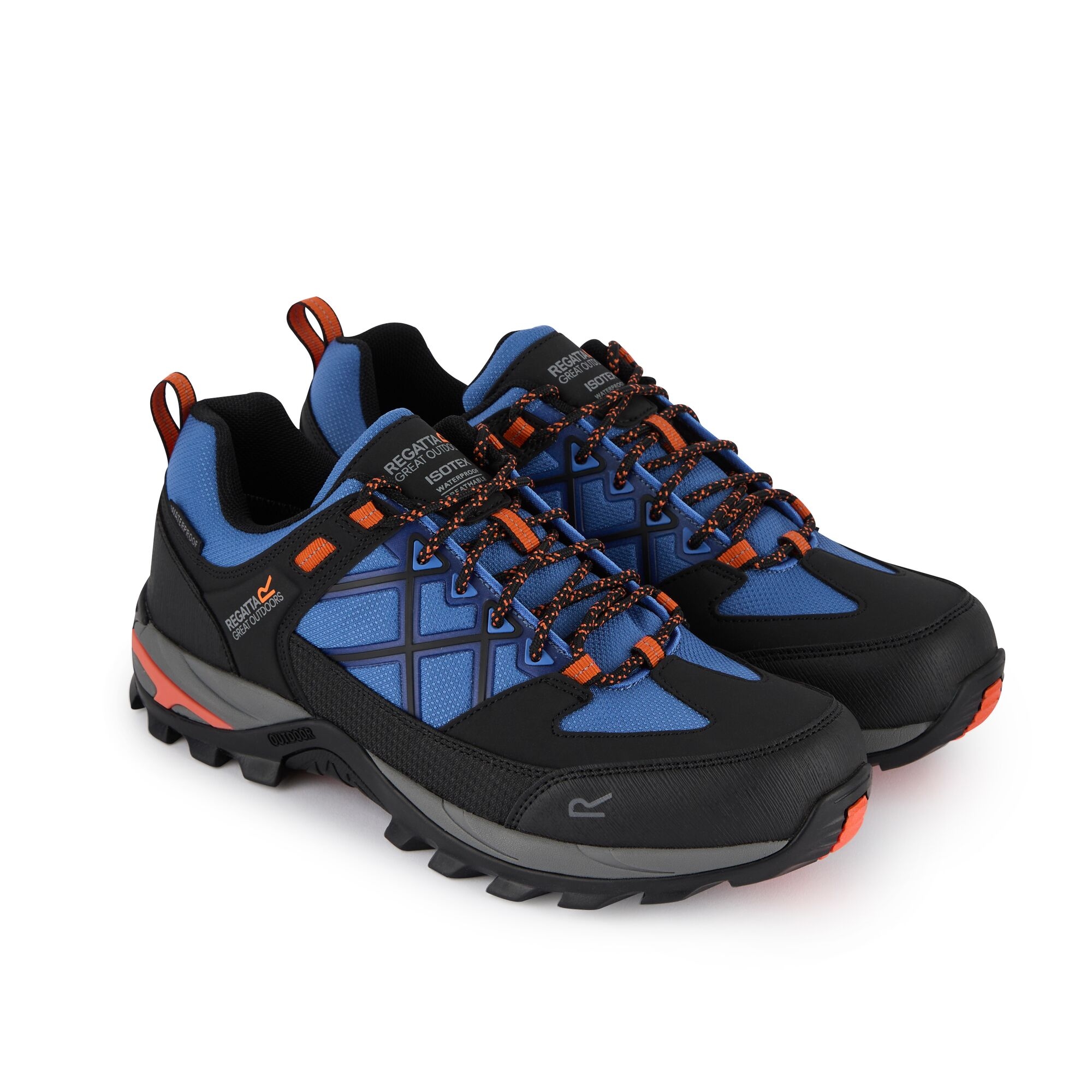 Men's Samaris III Low Walking Shoes | Olympian Blue Black Tango
