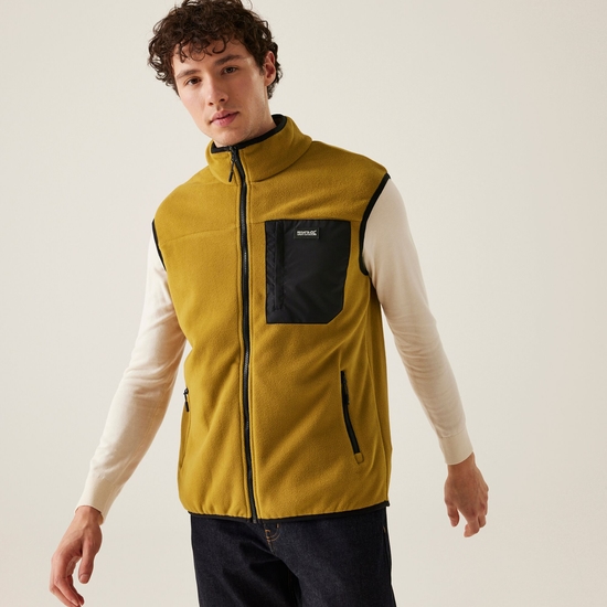 Men's Frankie Fleece Gilet | Cumin