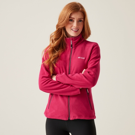 Women's Floreo IV Full Zip Fleece | Deep Pink