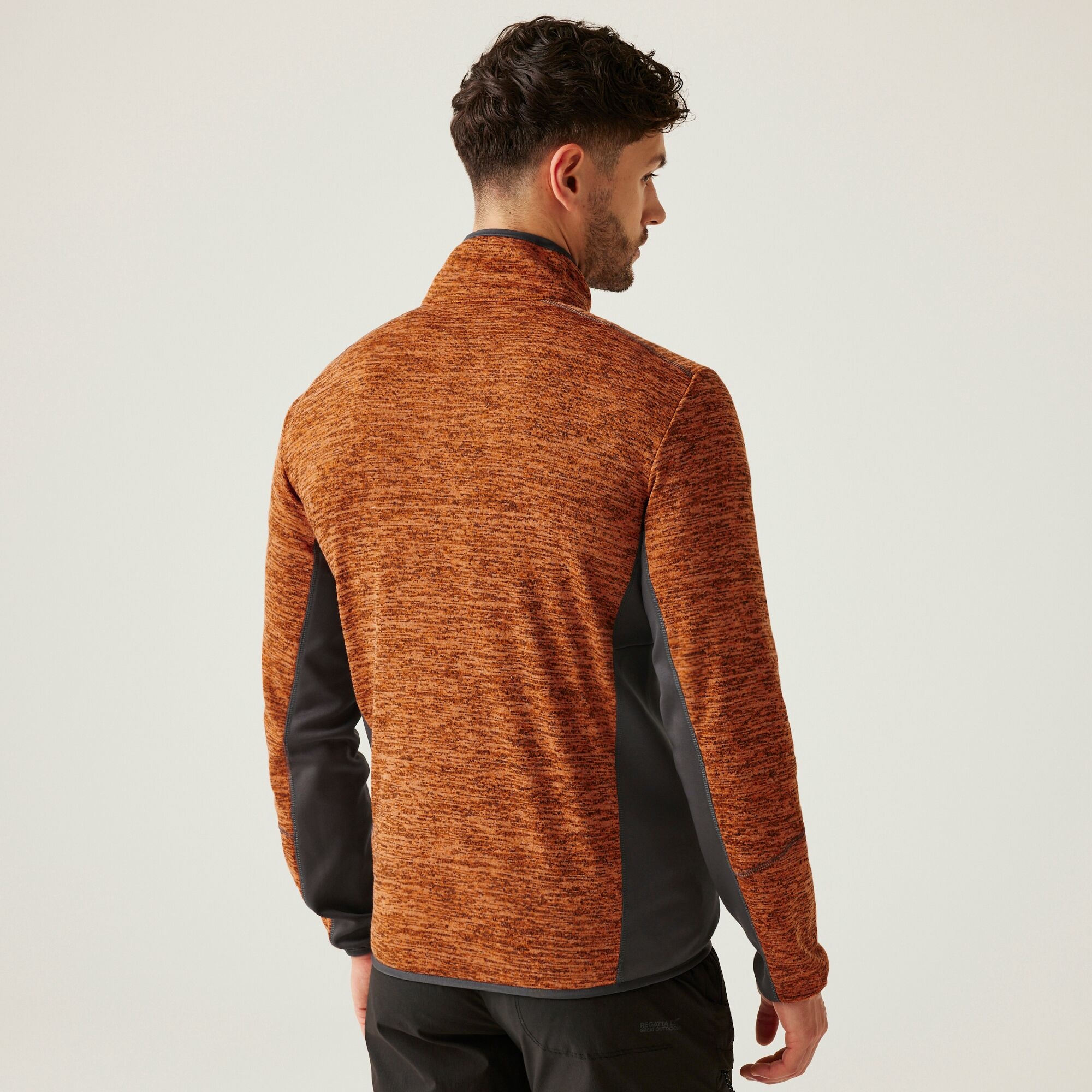 Men's Baslinn Full Zip Fleece | Fox Marl Ash